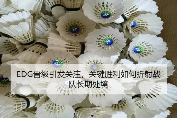 EDG晋级引发关注，关键胜利如何折射战队长期处境